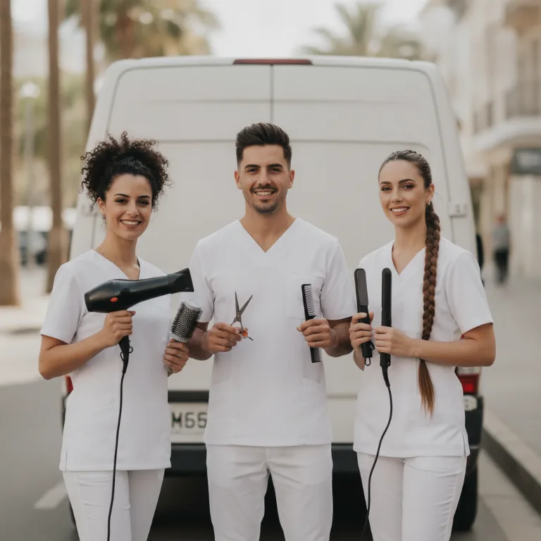 Peluquería de Lujo equipo en la Vila de Gracia